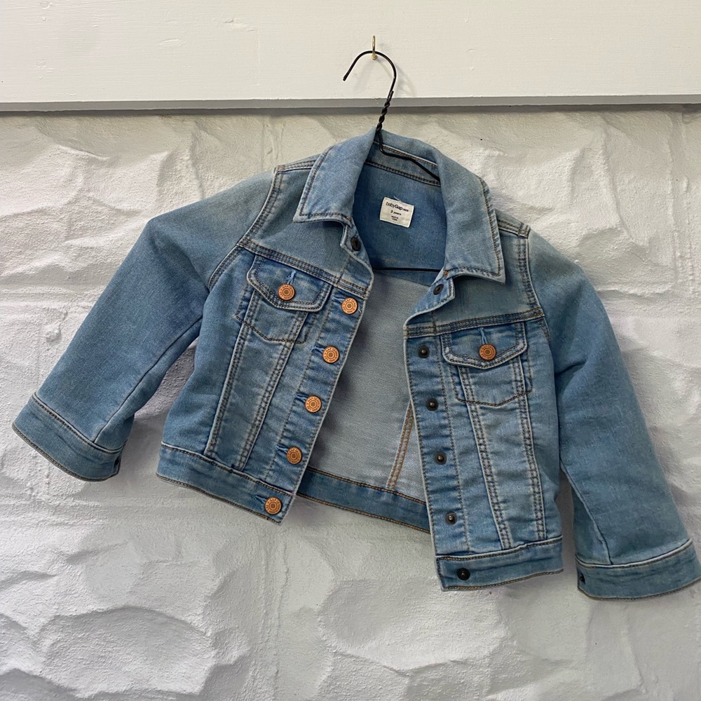 GAP Light Blue Kids Denim Jean Jacket